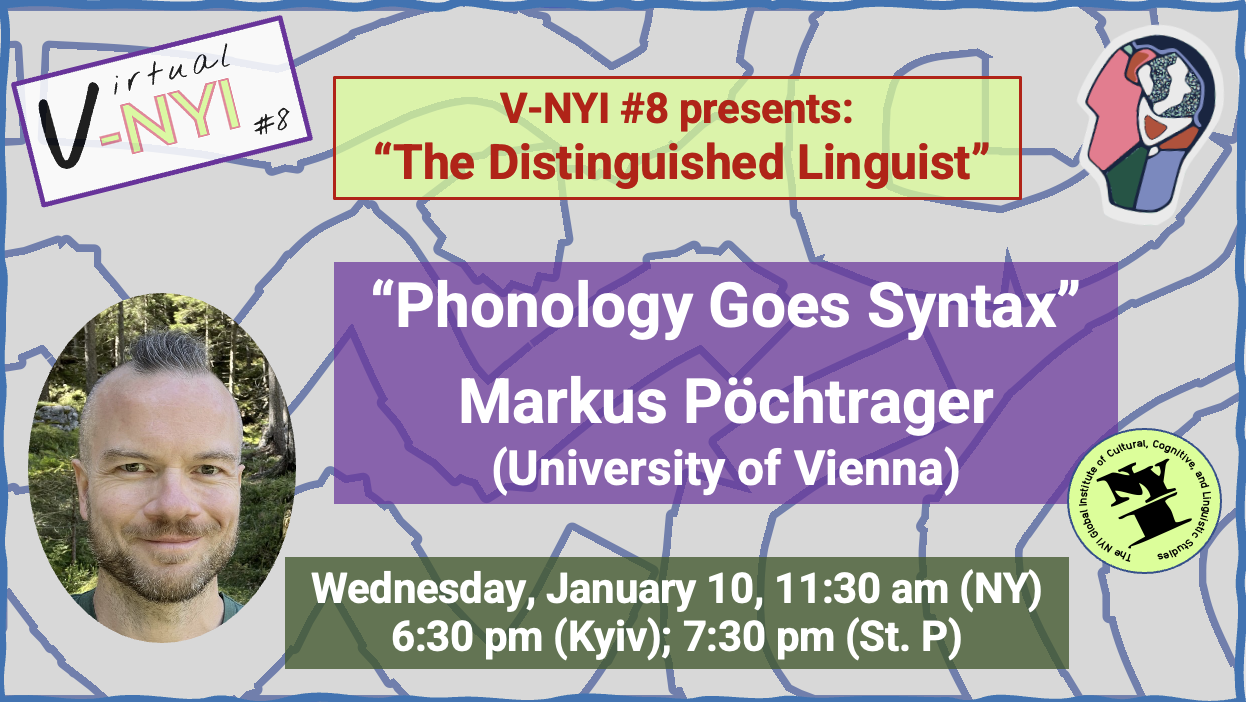 Phonology goes Syntax - Markus Pöchtrager (University of Vienna)