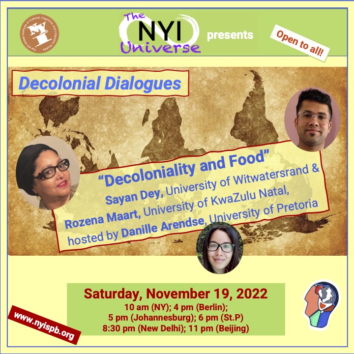 Decolonial Dialogues: "Decoloniality and Food"