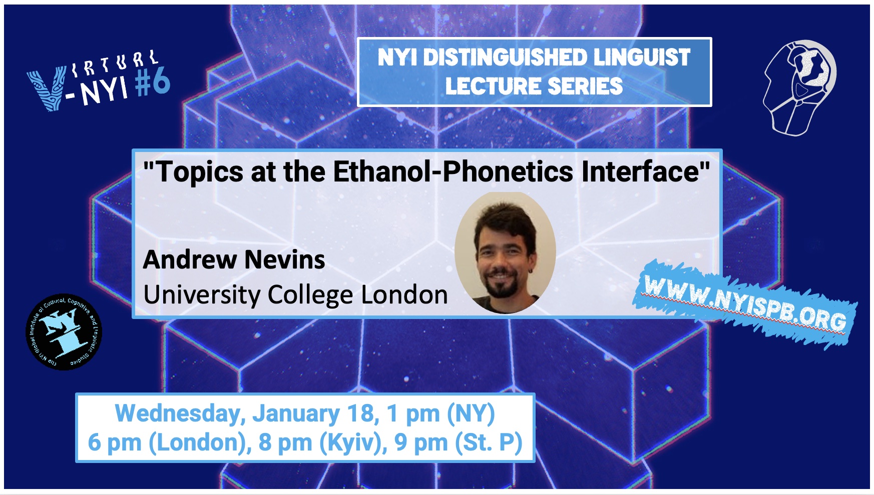 Distinguished Linguist Lecture #2: Andrew Nevins