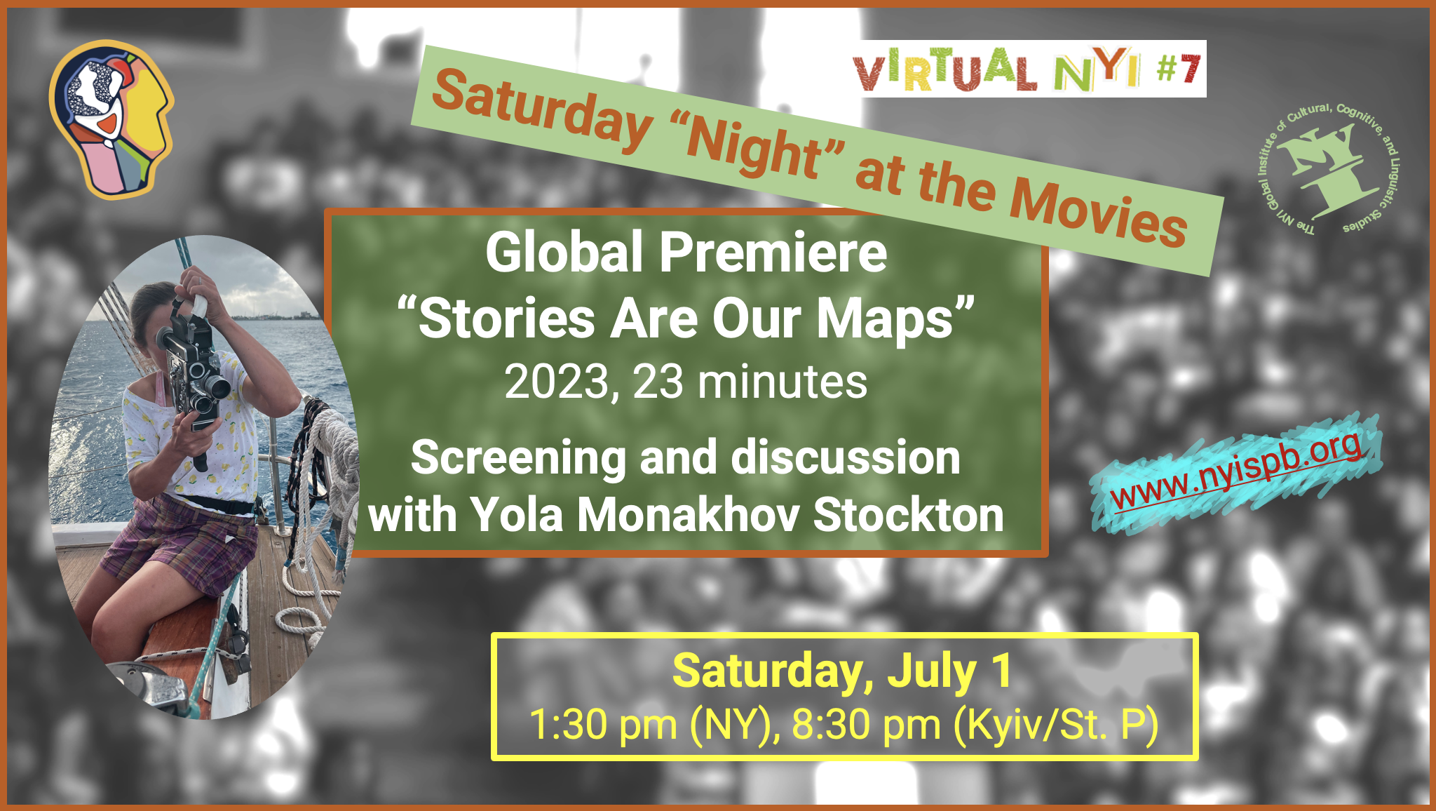 Saturday "night" at the movies! with Yola Monakhov Stockton